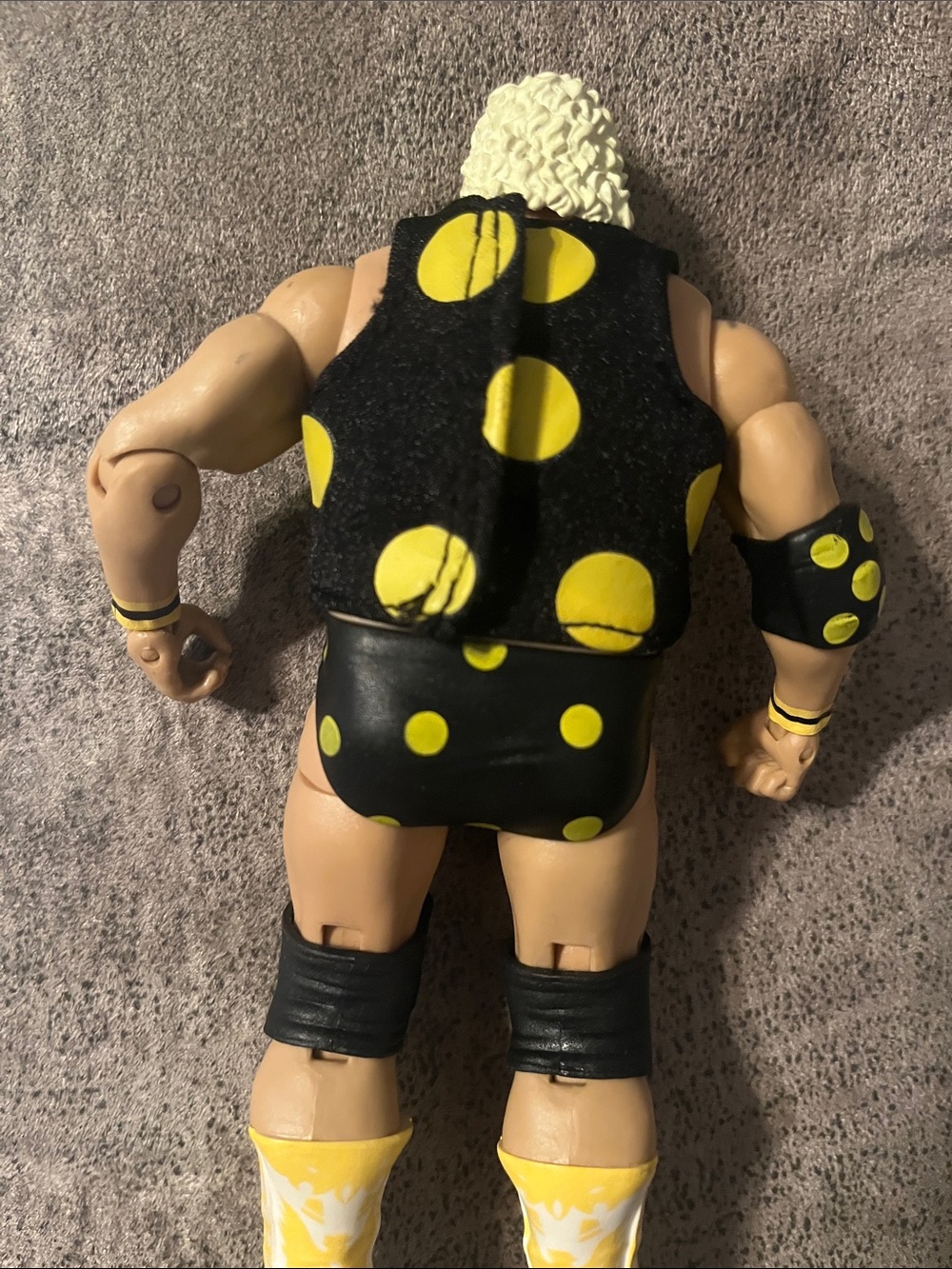 WEE Elite Legends Dusty Rhodes Action Figure - “The American Dream” Polka Dot - Picture 11 of 12